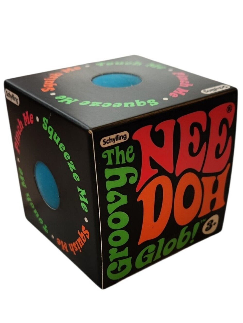 NEW NeeDoh The Groovy Glob That Started It All! The Original NeeDoh Ball-Blue